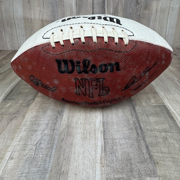 Super Bowl XX Chicago Bears Signed Football Mike Ditka Richard Dent READ - Picture 1 of 12
